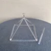 Quartz Crystal Singing Pyramid Set
