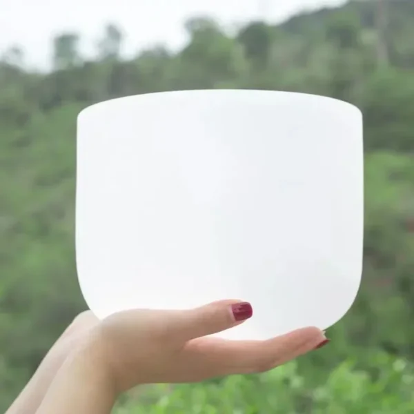 8 Inch Crystal Singing Bowl 432Hz