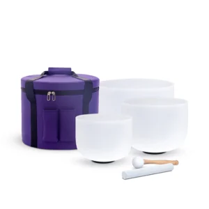 Chakra Crystal Singing Bowl Set