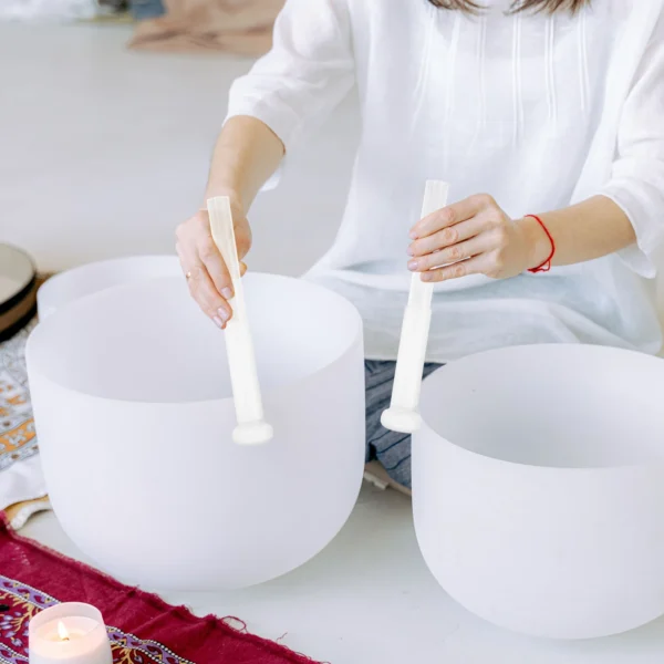 Acrylic Crystal Singing Bowl Mallet