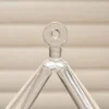 Quartz Crystal Singing Pyramid Set